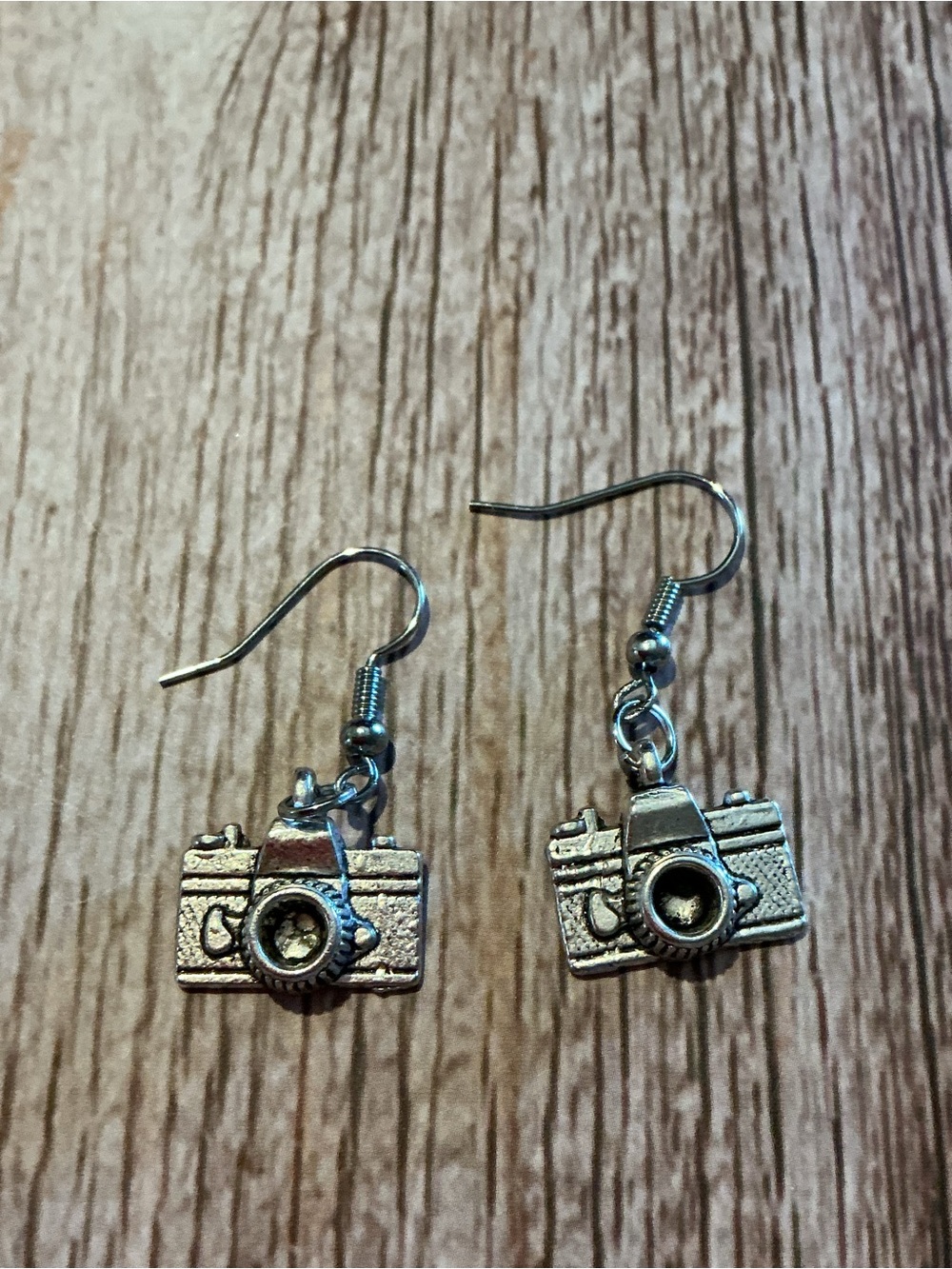 Camera Earrings